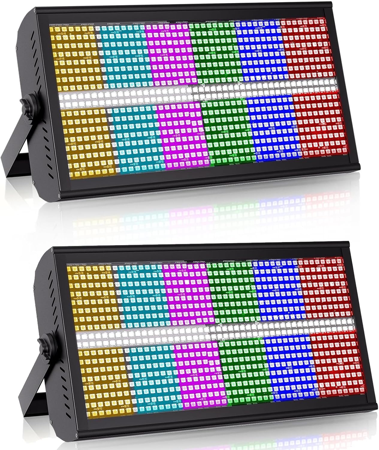 2 PCS Stage Light Effect Bar with 768 LEDs for Events