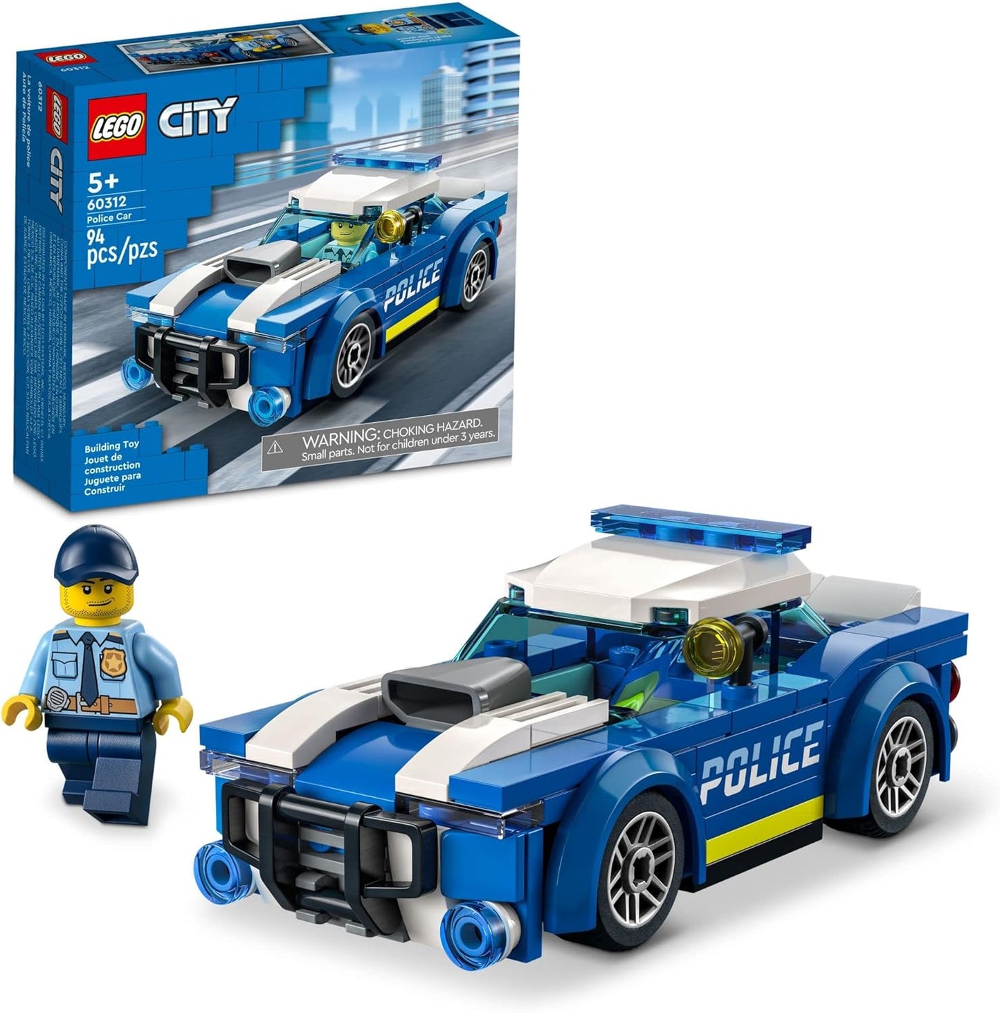 LEGO Police Car Toy - Action-Packed Adventures!