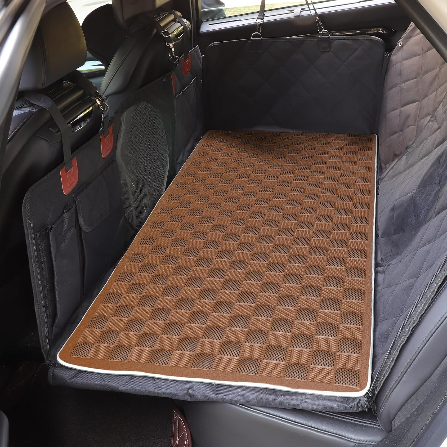 Non-Slip Pet Bed Mat for Back Seat Extender - Cozy Dog Blanket