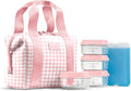Fit & Fresh Neoprene Lunch Bag for Women - Stylish Meal Prep Kit