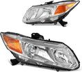 DWVO Headlights Assembly Compatible with 2012-2015 Civic Sedan
