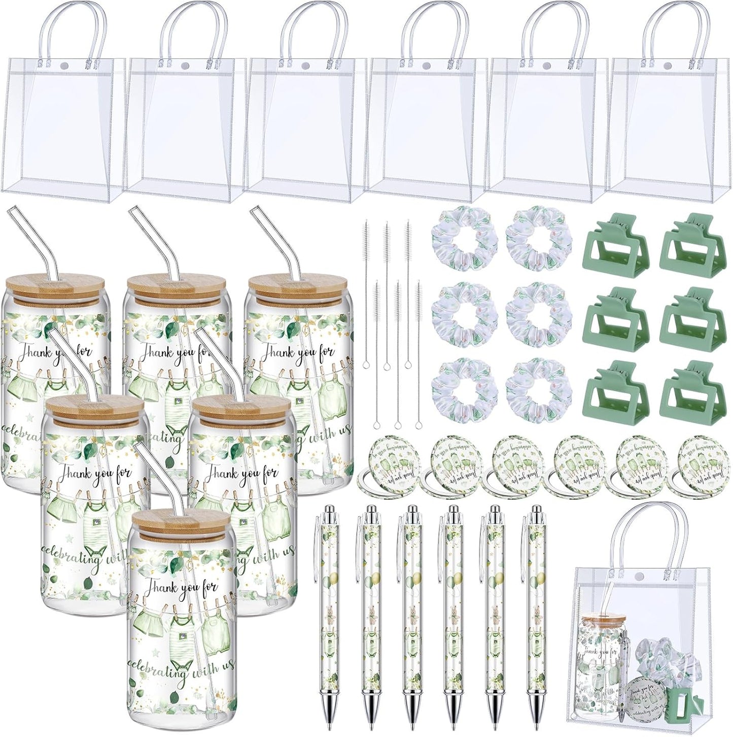 Boao 6 Set Baby Shower Game Prizes for Memorable Events