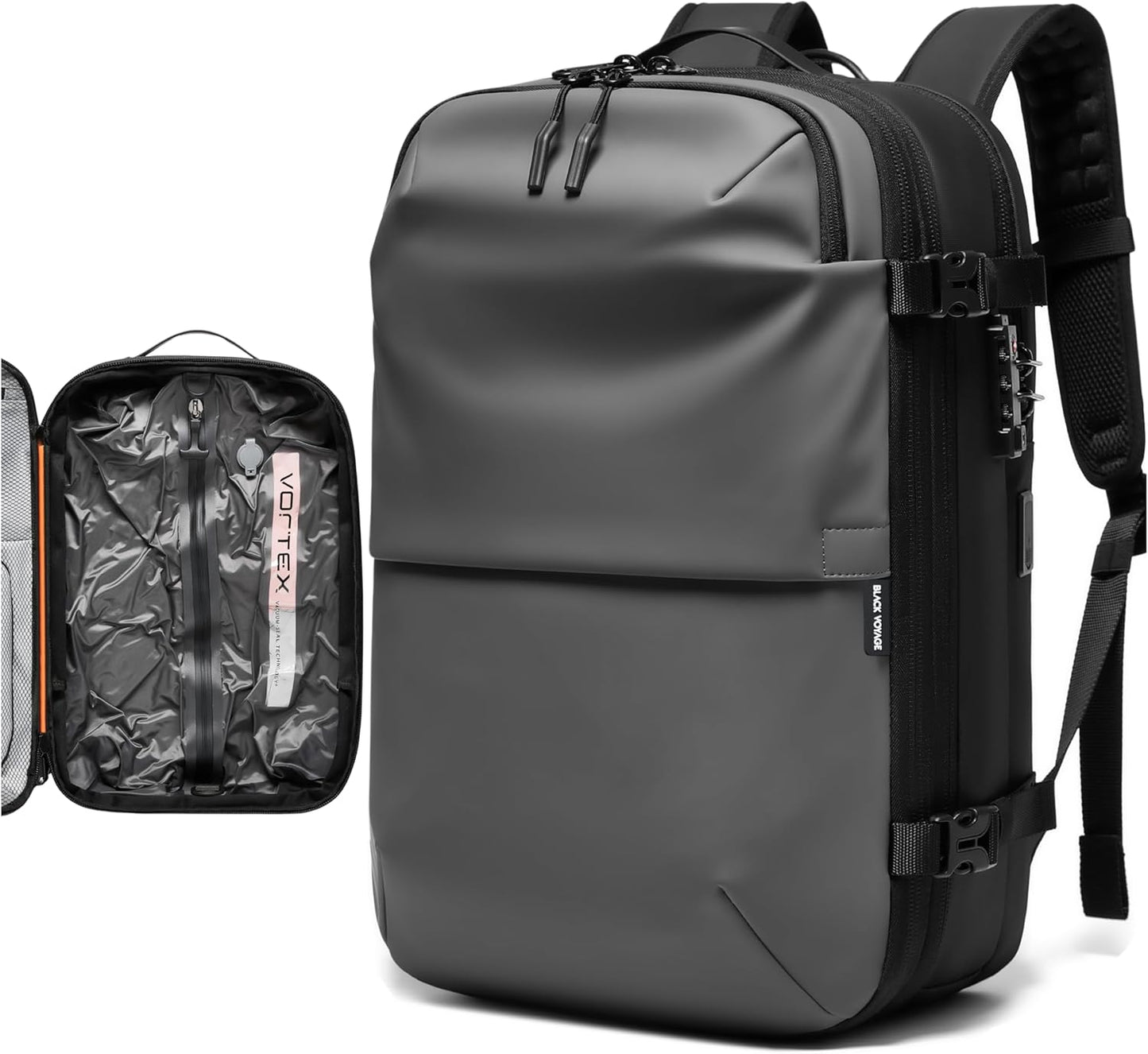 Vortex Vacuum Seal Travel Backpack 60L with Compression System