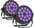 Stage Par Lights 18X10W RGBW LED Par Can - Compact Uplight for Events