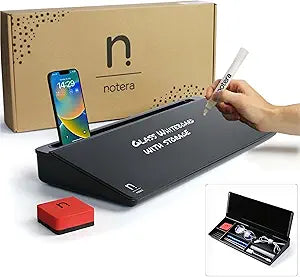 Wedge Desk Whiteboard Dry Erase Board for Home and Office