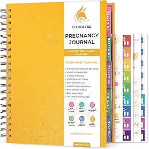 Clever Fox Pregnancy Journal & Memory Book for Expecting Moms