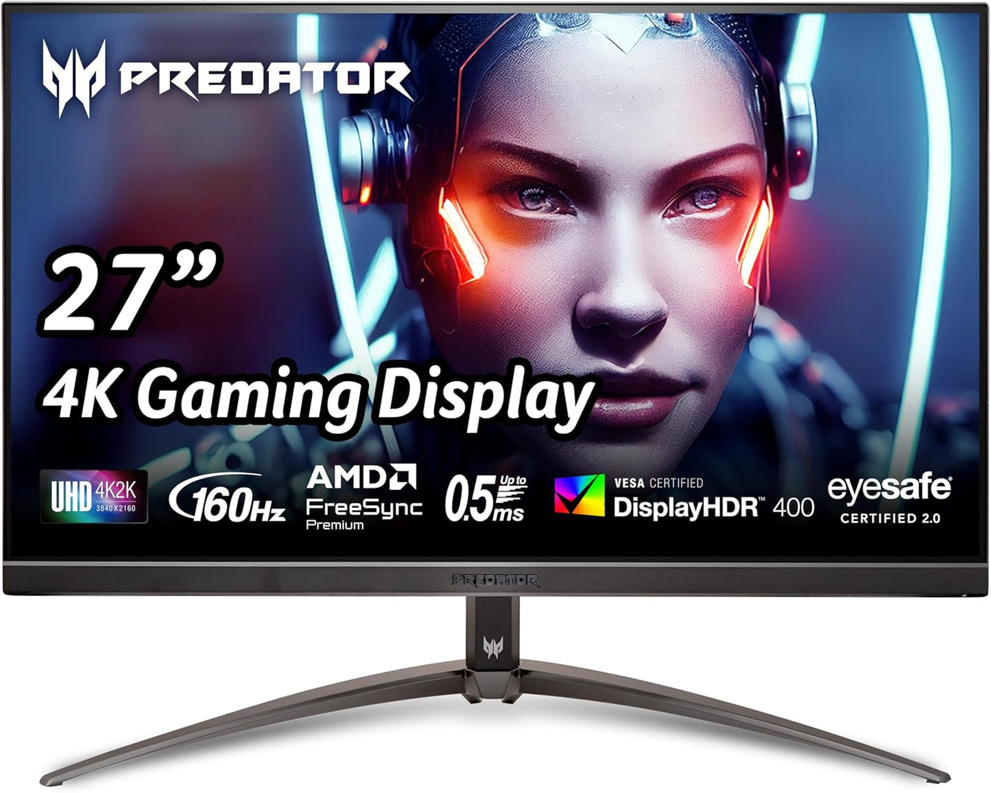 Acer Predator XB273K 27in 4K Gaming Monitor with FreeSync