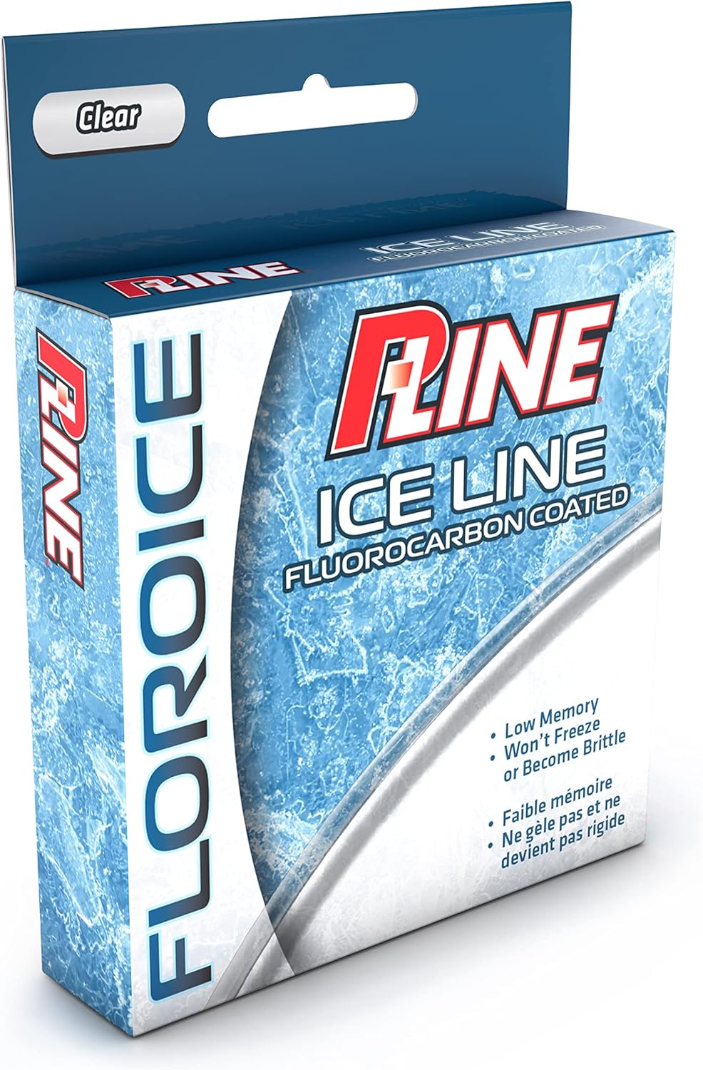 Crystal Clear P-Line Floroice Fishing Line - 100 YD