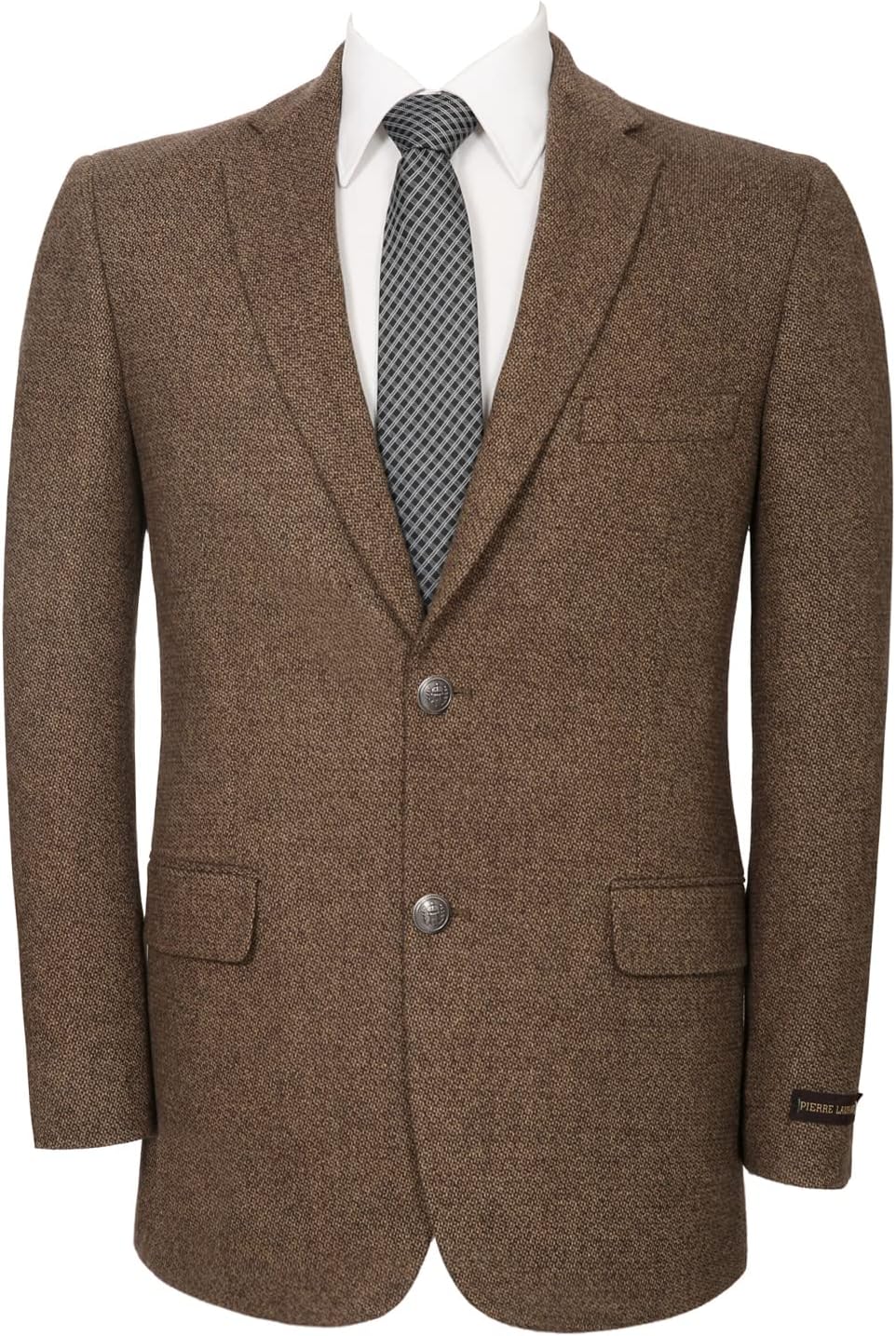 Wool Men's Suit Jacket by AMY ZHU - Stylish and Comfortable