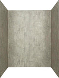 Palisade 78in x 60in x 32in Waterproof Vinyl Shower Surround Kit