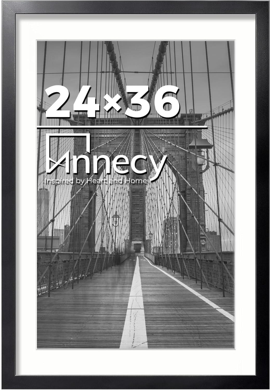 Classic 24x36 Picture Frame for Home and Office Decor