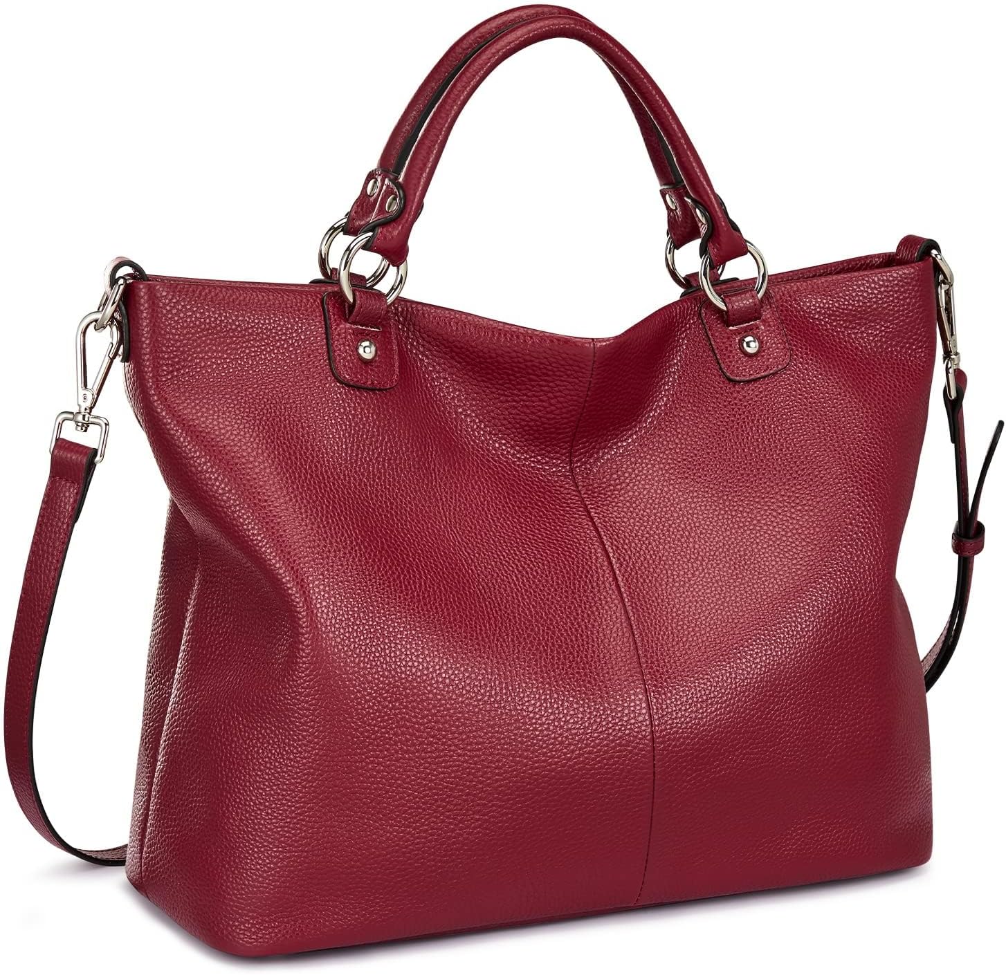 Kattee Women's Soft Leather Tote Bag for Stylish Everyday Use