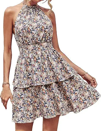 PRETTYGARDEN Women's Summer Boho Floral Sundress for Style