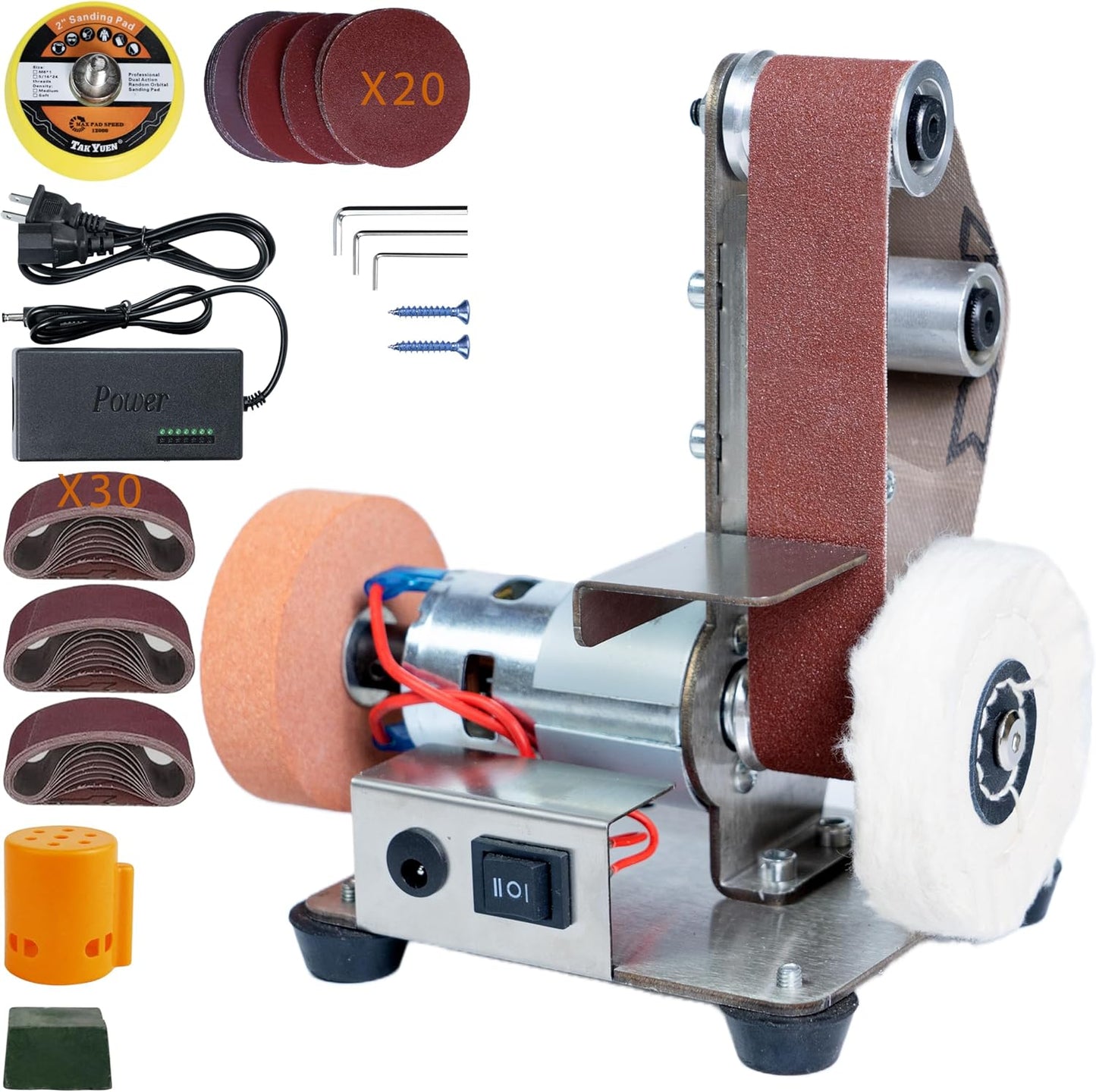 Mini Belt Sander for Knife Making and Woodworking Projects