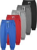 Resinta 5 Pack Toddler Boys Sweatpants - Comfortable Active Joggers