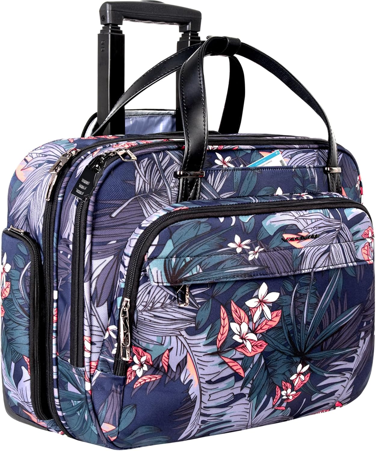 VANKEAN Rolling Laptop Case for Women: Stylish Travel Companion