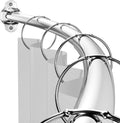 Adjustable 48-85 in Extra Wide Curved Shower Rod - More Shower Space