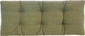 Klear Vu Chenille Bench Cushion 33 in - Non-Slip Tufted Comfort