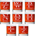 Personalized Whiskey Glass Set of 8 - Custom Monogrammed 11oz Lowball