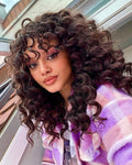 18 Inch Ocean Wave Crochet Hair 8 Packs - Deep Wavy Curly Extensions