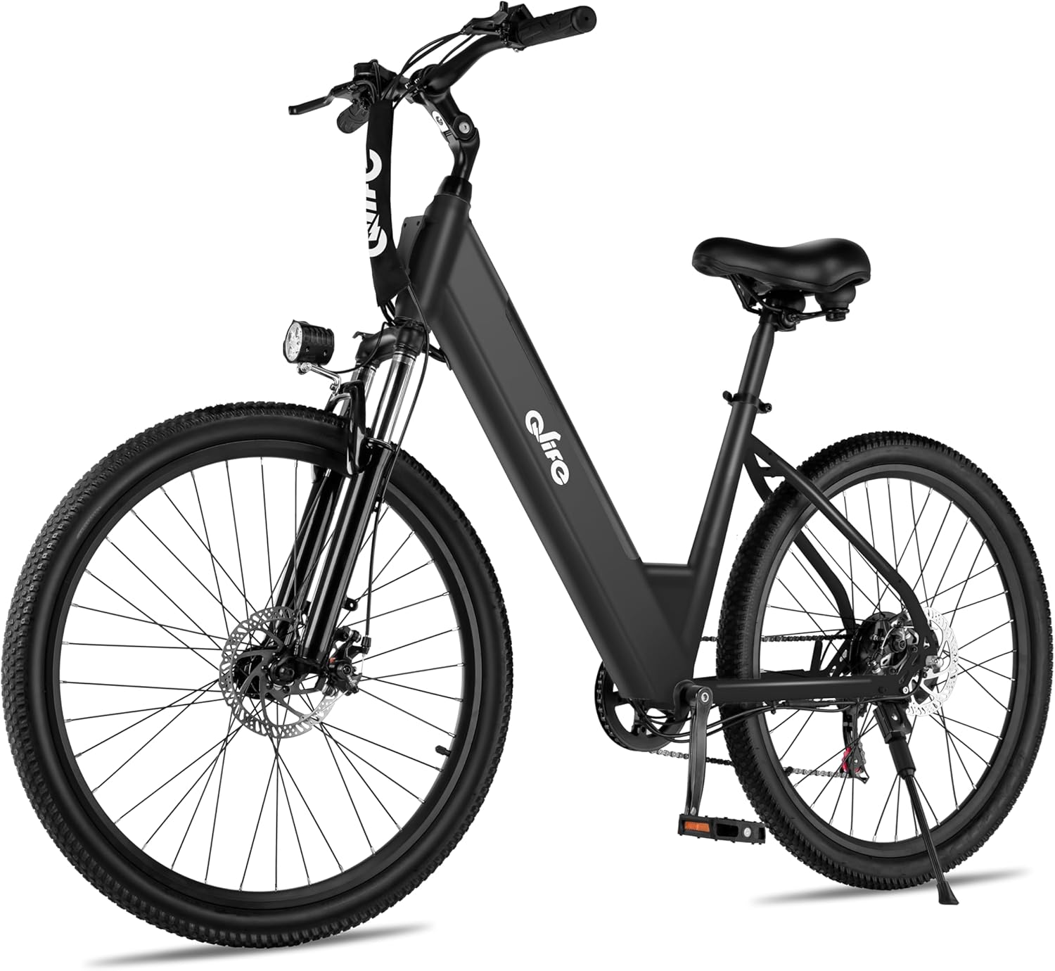 Qlife Cityone 26in Electric Bike for Adults with Removable Battery