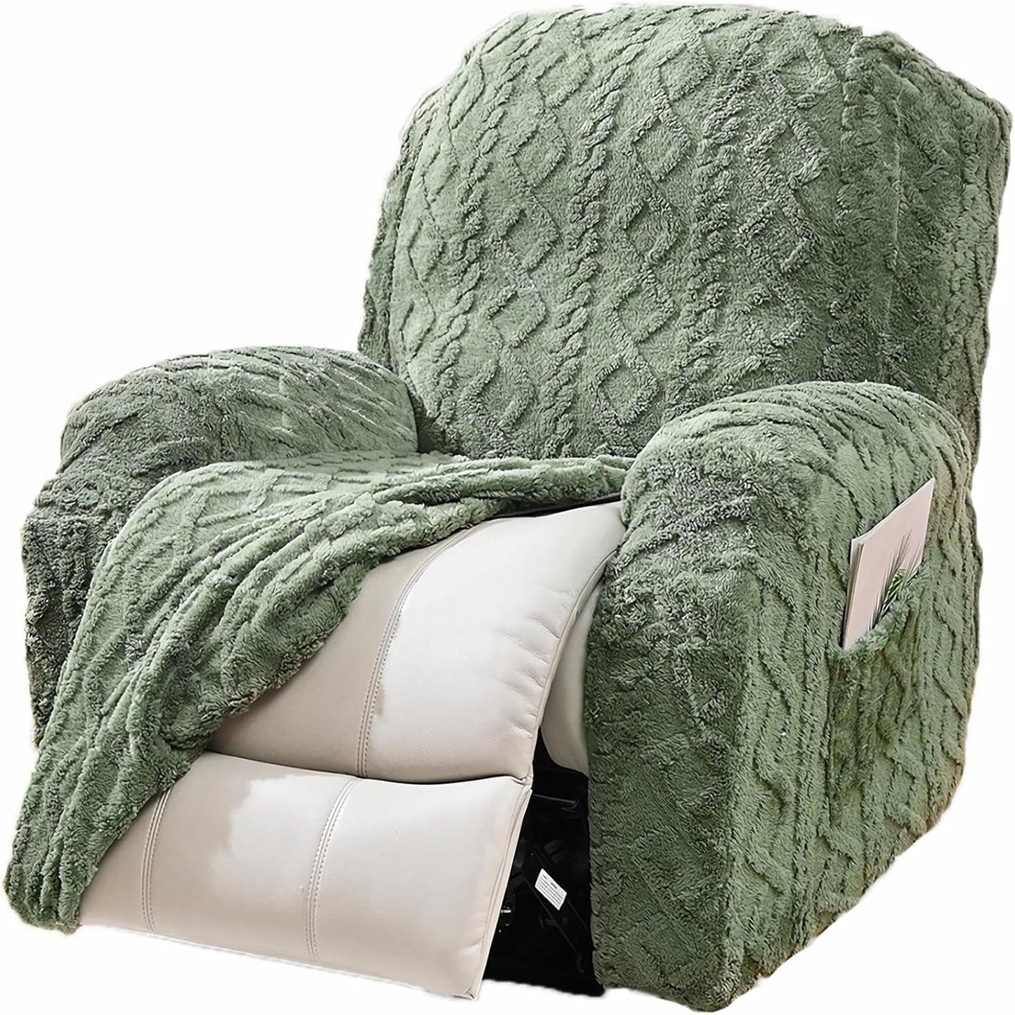 JOKIVTOU Recliner Slipcovers - Soft, Washable, Protector