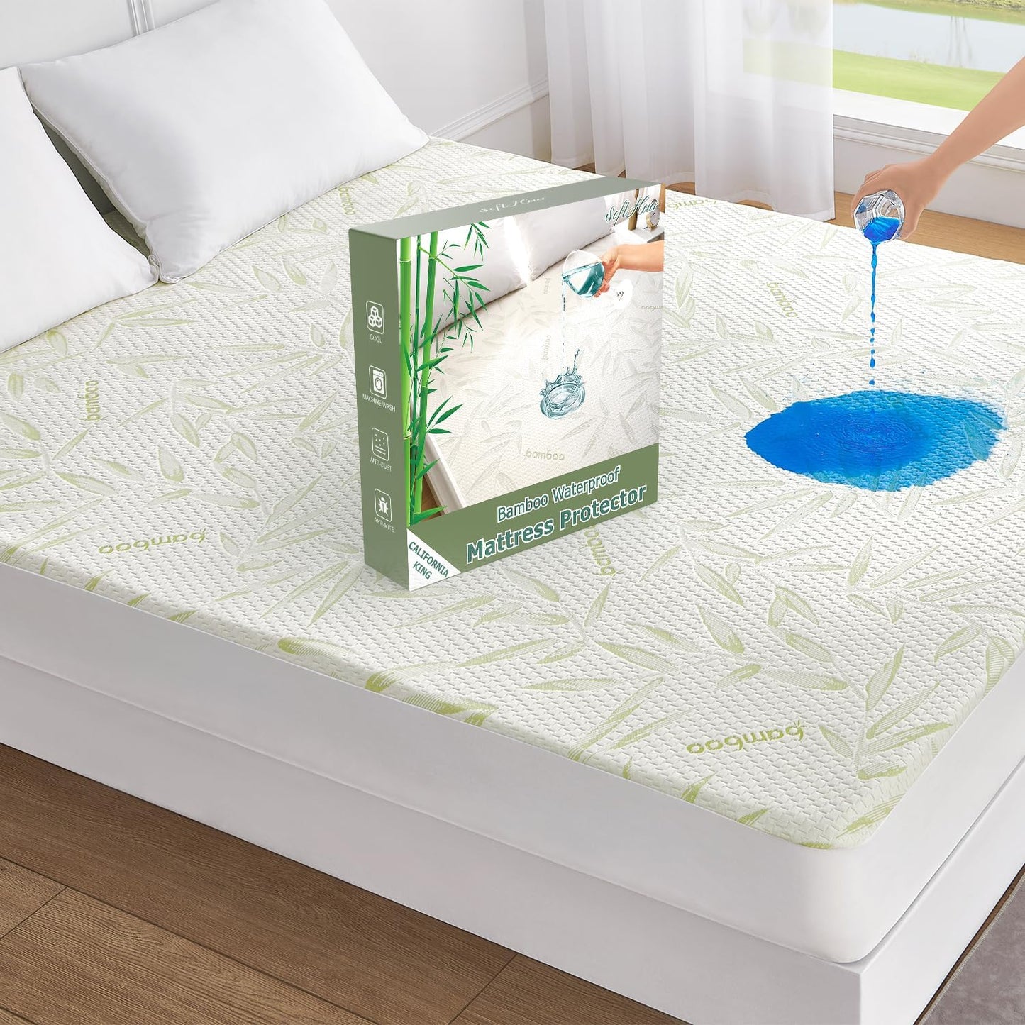 California King Waterproof Mattress Protector for Ultimate Comfort