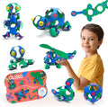 Clixo Crew 30 Piece Pack - Flexible Magnetic Building Toy
