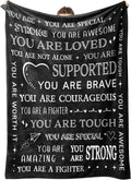 Get Well Soon Blanket for Men and Women - Inspirational Gift