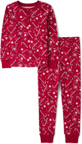 Unisex Toddler Halloween & Fall Sibling Matching Pajamas - Cotton Rib