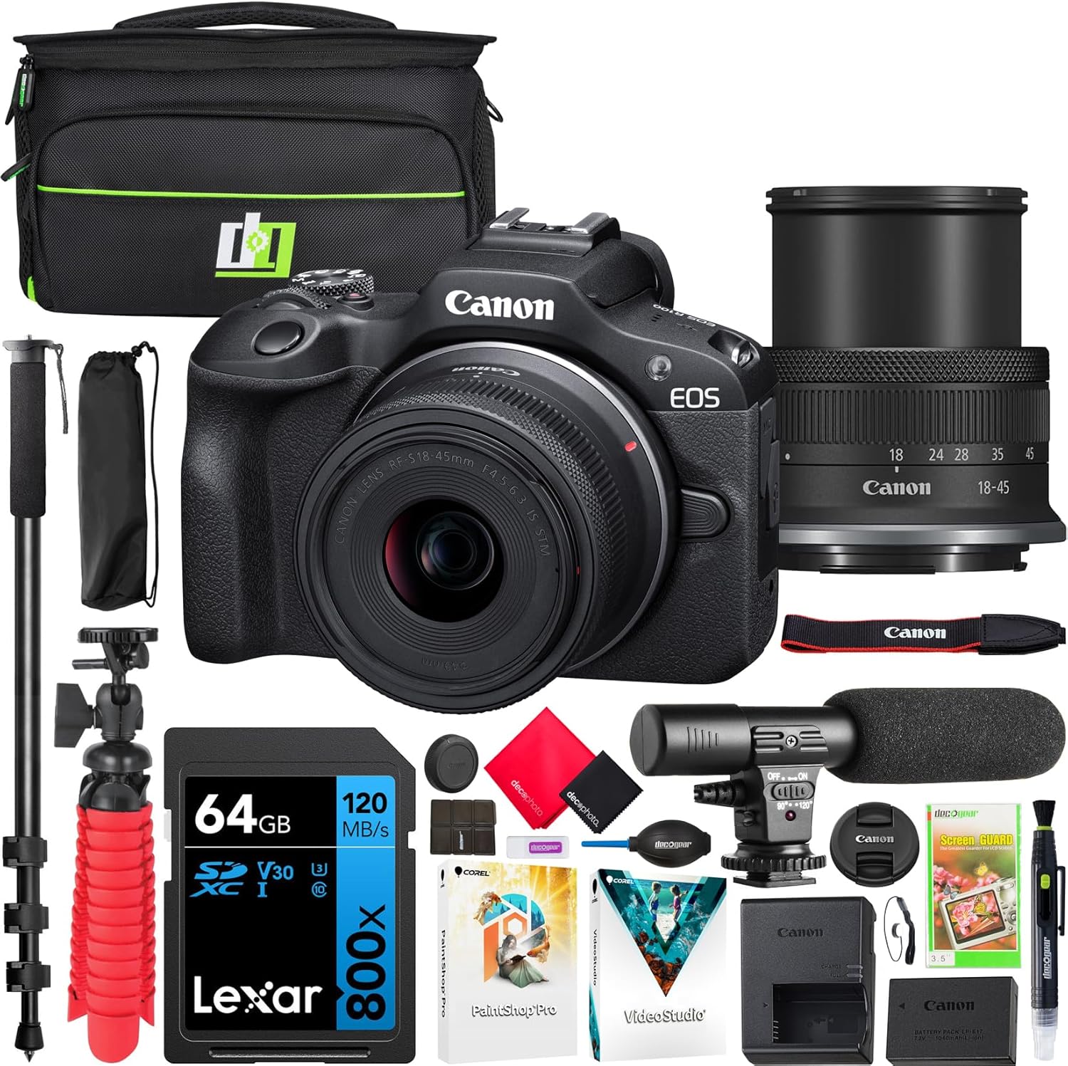 Canon EOS R100 Mirrorless Camera with RF-S Lens Bundle Review