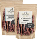 Chicken Gizzards Dog Treats - Humanely Raised Break-to-Size Jerky