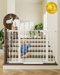 Cumbor 29.7-46in Baby Gate for Stairs and Doorways - Auto Close Safety