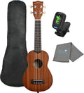 Makala Soprano Ukulele MK-S Bundle - Classic Mahogany Soprano