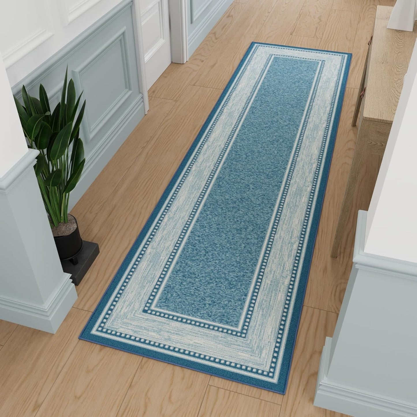 Ottomanson Hallway Runner Rug Non Slip Durable Easy to Clean