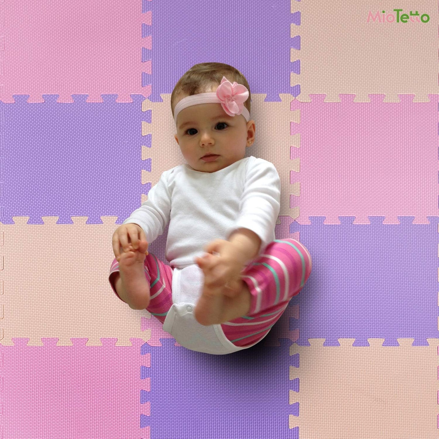Soft Non-Toxic Baby Play Mat - 2 Free Tiles Included!