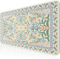 HAOCOO Large Floral Desk Mat - Non-Slip & Stylish!