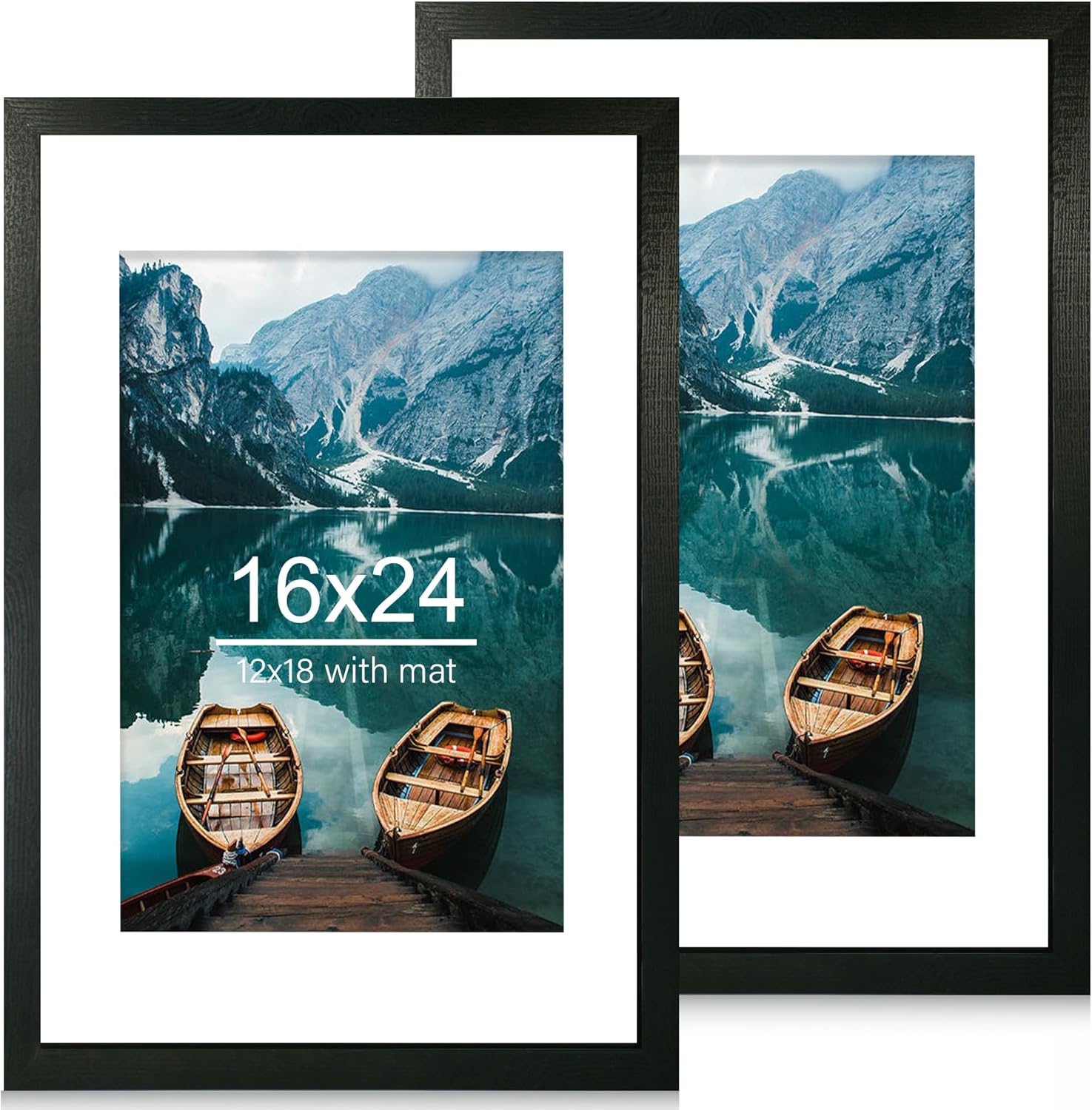 16x24 Frame Set of 2 for Rustic Home Decor and Gifts
