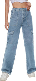 Cargo Jeans Straight Leg - Tapata Women's 26ft to 34ft Lengths