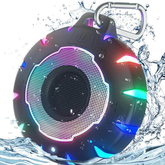 HEYSONG Waterproof Bluetooth Speaker - Clear Sound Everywhere!