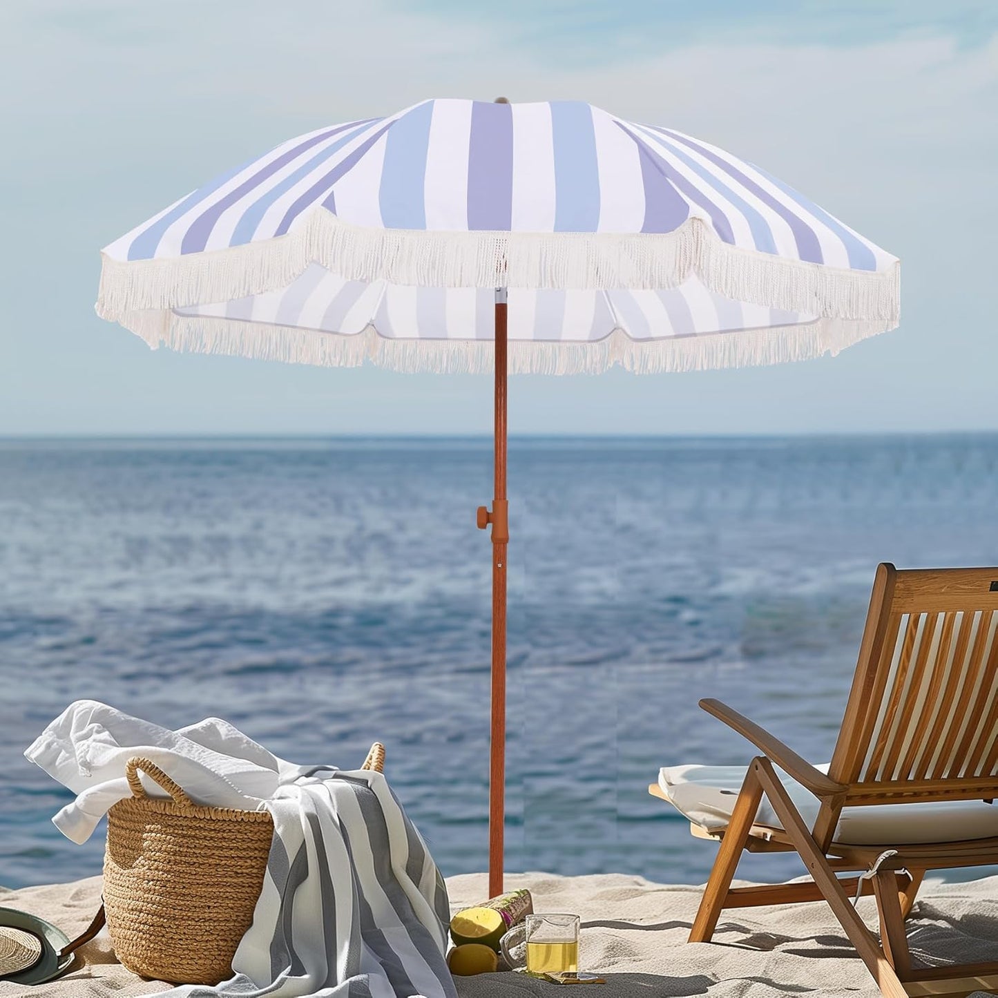 Outdoor Umbrella for Sun Protection and Rain Resistance