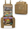 Large Tactical Camping Kitchen Organizer - Portable Hanging Camp Bag