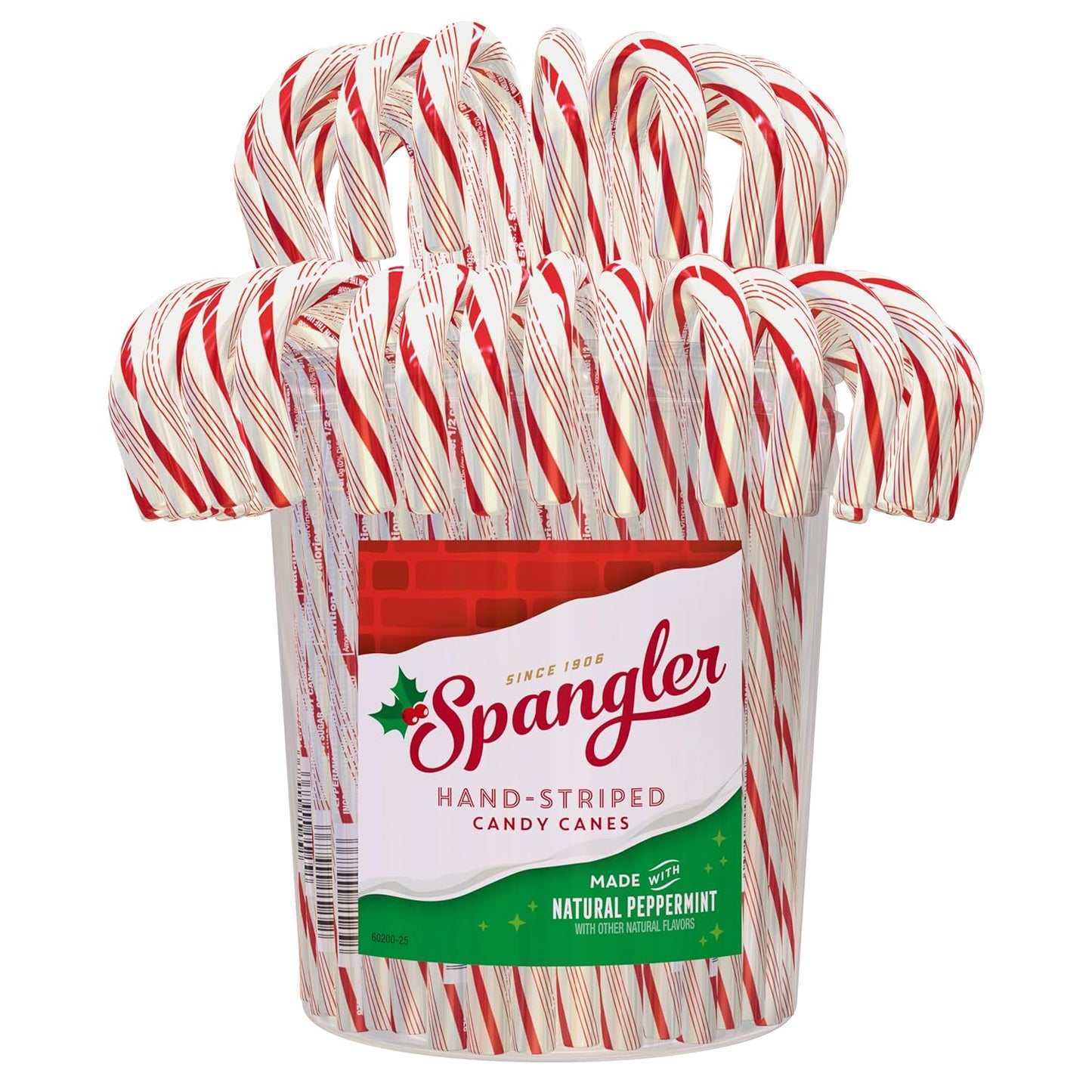 Spangler Red and White Christmas Candy Canes - Classic Treats