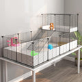Oneluck Guinea Pig Cage Indoor Habitat with Waterproof Bottom