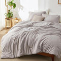 Bedsure California King Comforter Set - Soft Microfiber All-Season