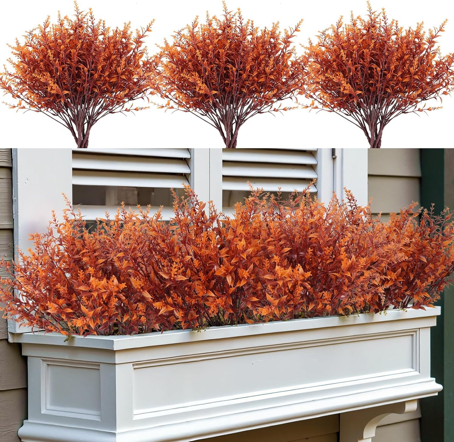 Faux Greenery Lavender Fall Plants for Home and Office Decor