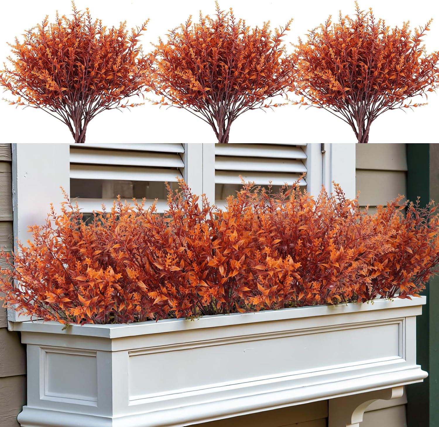 Faux Greenery Lavender Fall Plants for Home and Office Decor