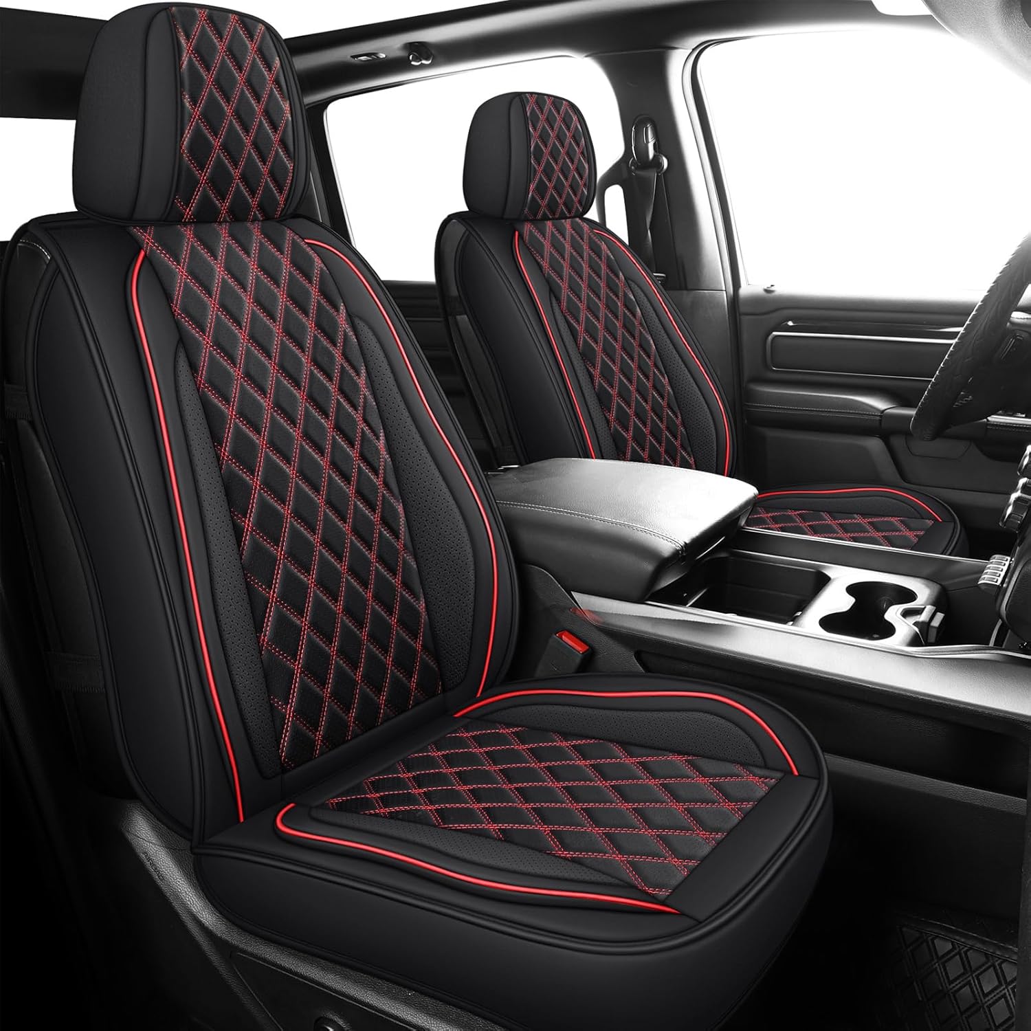 MIROZO Silverado Seat Covers for 2007-2013 and 2019-2025 Models