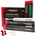 2.5mm SC Fiber Cleaner Pen 5 Pack - Quick Click Connector Cleaner