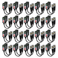Passive Video Balun Connector 20 Pairs Cat5 HD CCTV Balun - Long Run